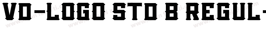 VD-LOGO Std B Regul字体转换